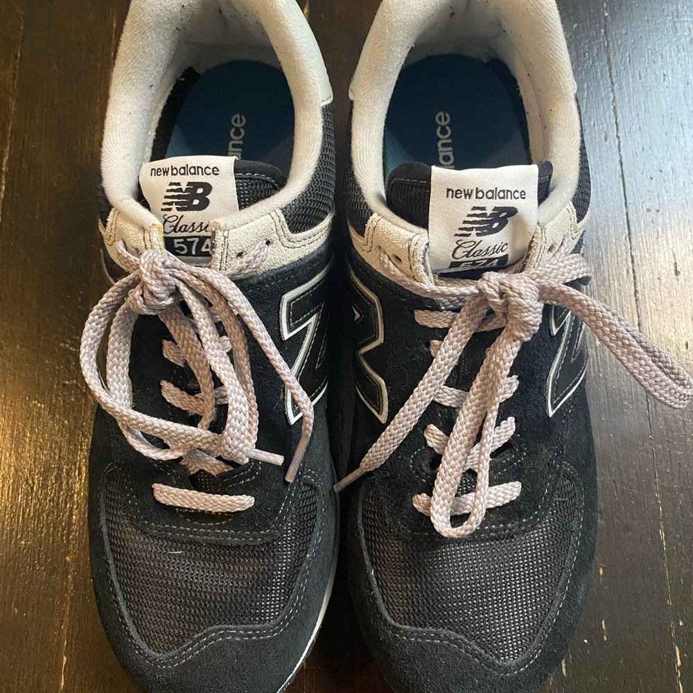 New Balance 574 Black Sneakers
